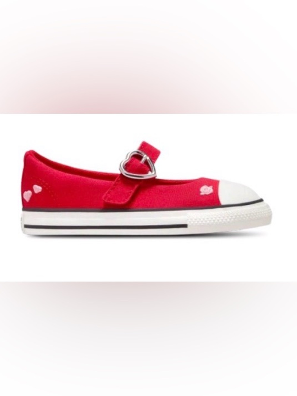 Converse Kids Chuck Taylor All Star Dainty Mary Jane in Red. Size 12